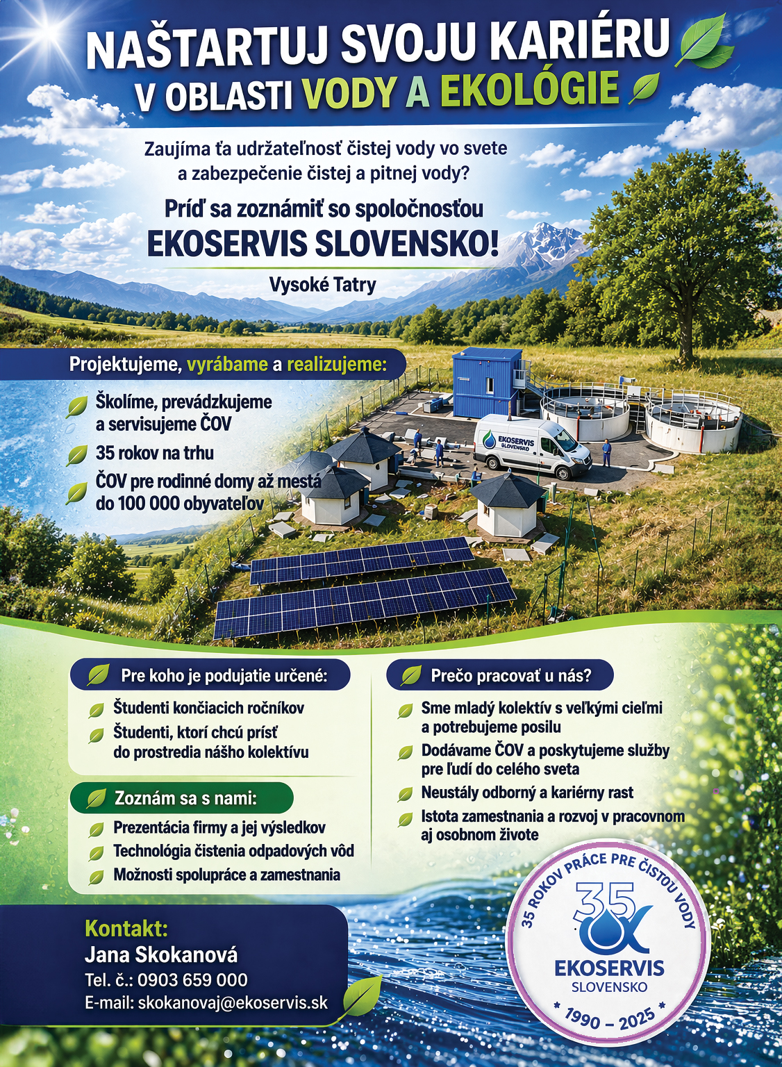 Leták EKOSERVIS SLOVENSKO